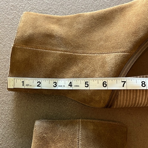 STEVE MADDEN NWOB Sparrow Leather/Suede Block Heel Bootie- Size 10 - Picture 8 of 14